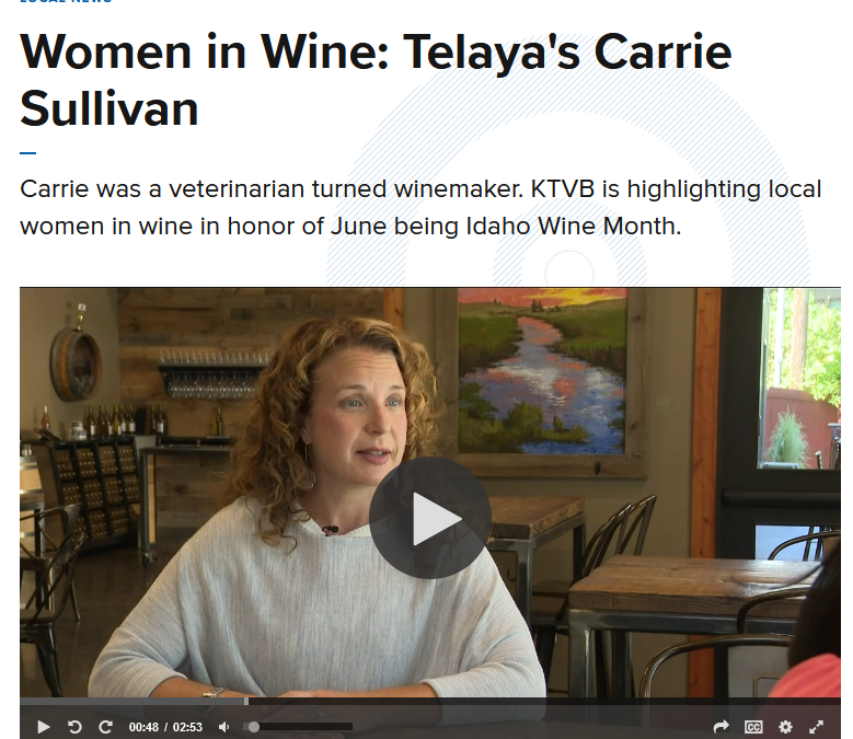 Women in Wine: Telaya’s Carrie Sullivan