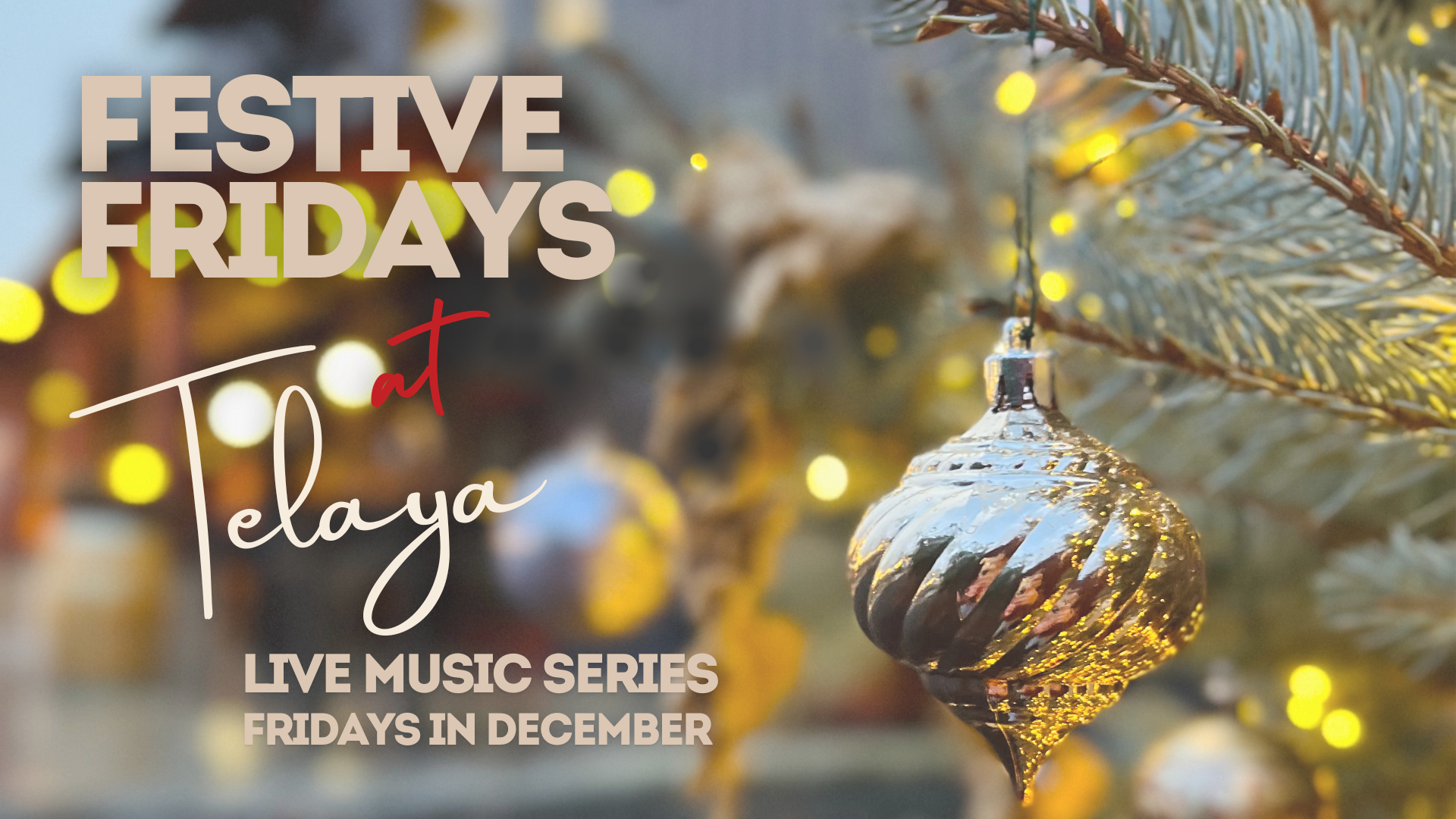 Festive Fridays – Landscape for Web Calendar