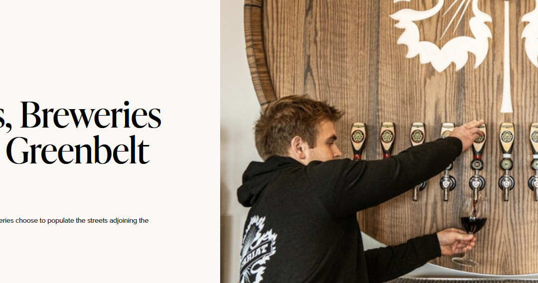 Wineries, Breweries Tap Into Greenbelt Hot Spot!